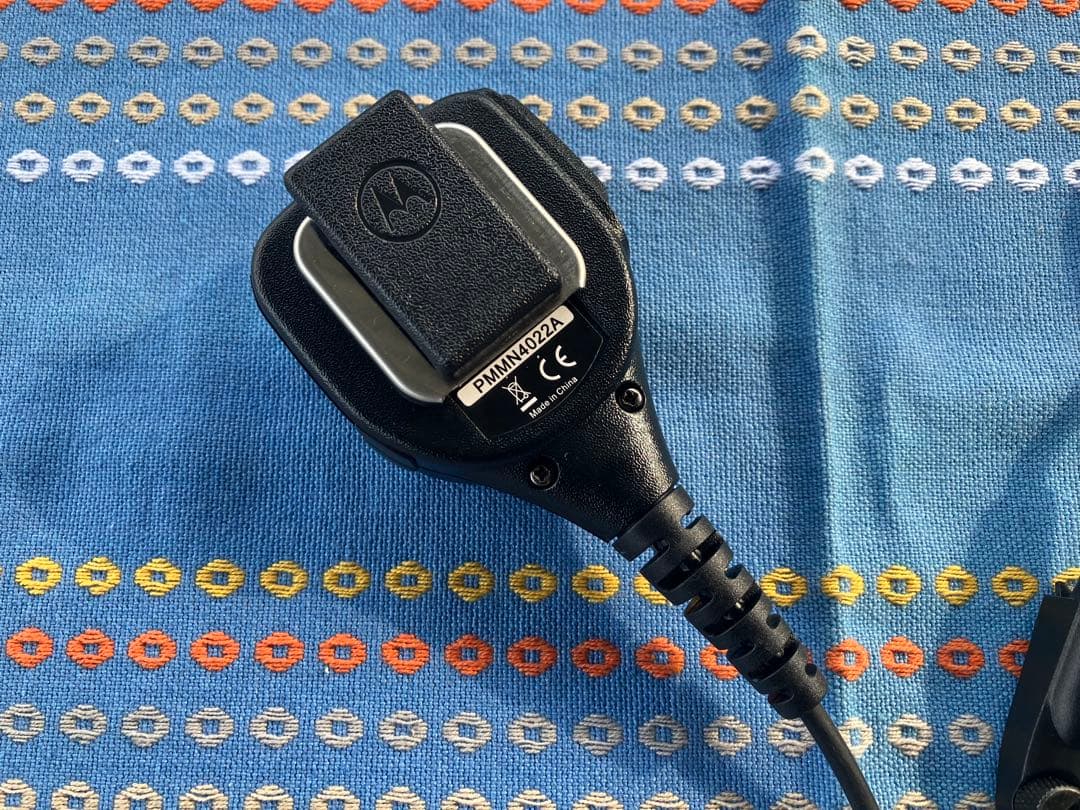 ◾️ モトローラPMMN4022互換 新品防水リモートスピーカーマイクセット ◾️