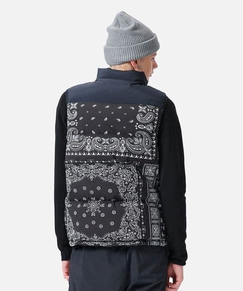 F.C.Real Bristol ダウンベスト ブラック DOWN VEST