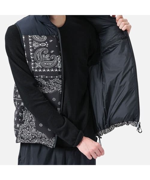 F.C.Real Bristol ダウンベスト ブラック DOWN VEST