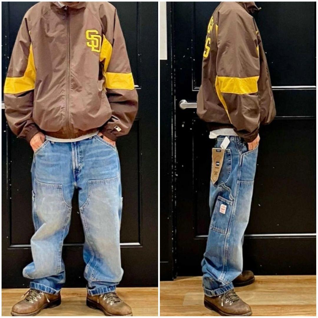 ■LEVI'S WorkWear 568■LOOSE ダブルニー ルーズ W30