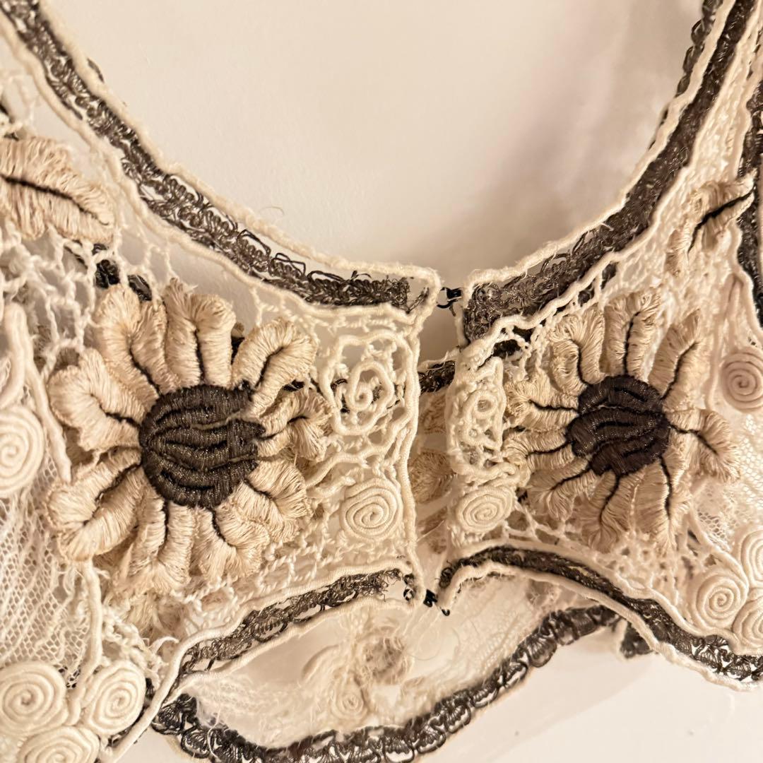 Vintage bustier ヨーロッパ古着 ヴィンテージ レース ビスチェ