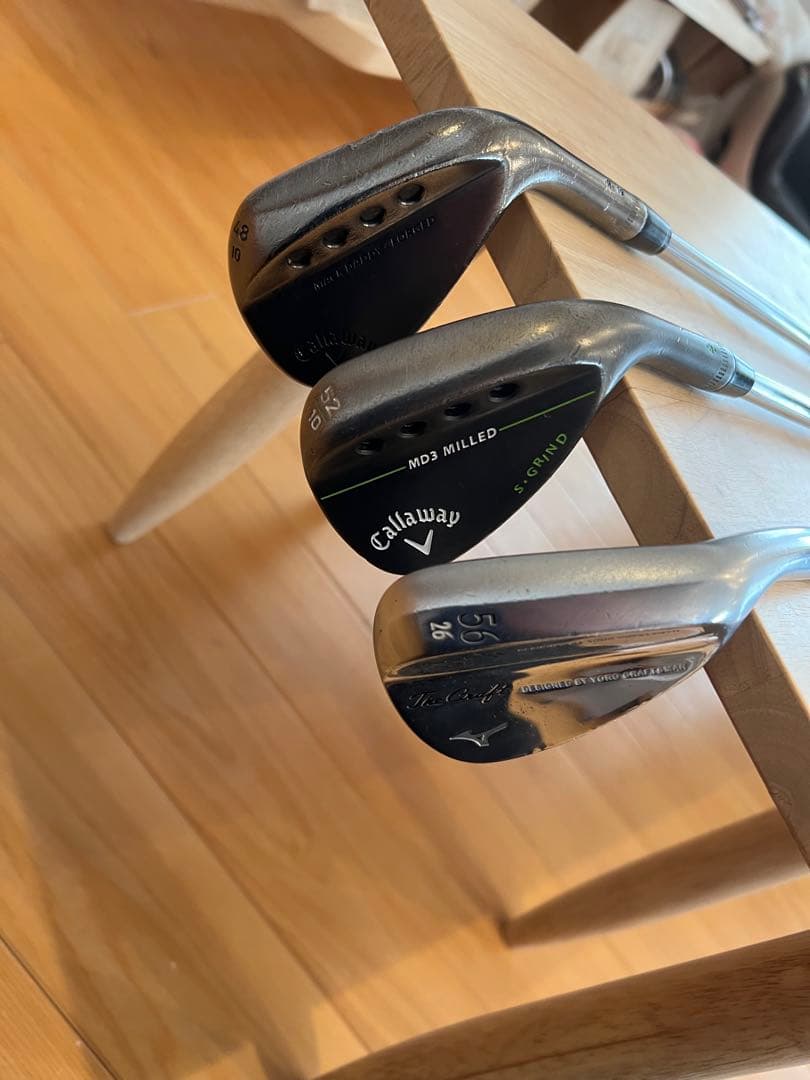 Callaway ミズノウェッジ48/52/56度