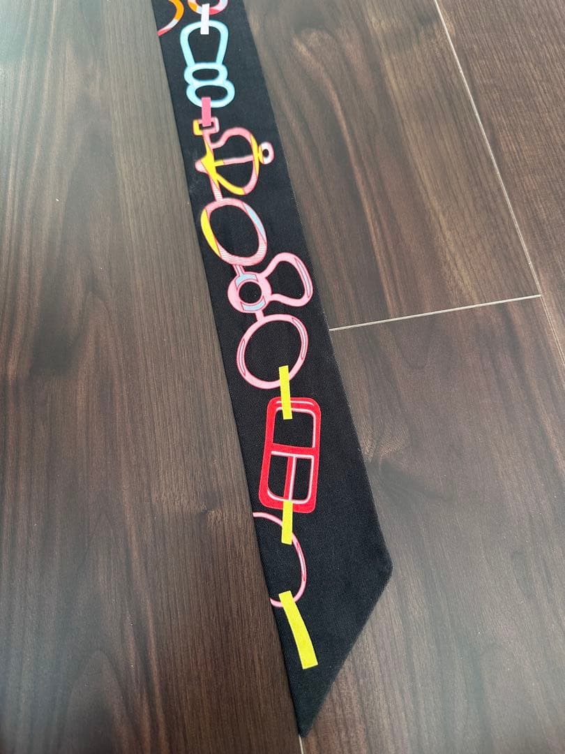 エルメス　ツイリー　ブラック
