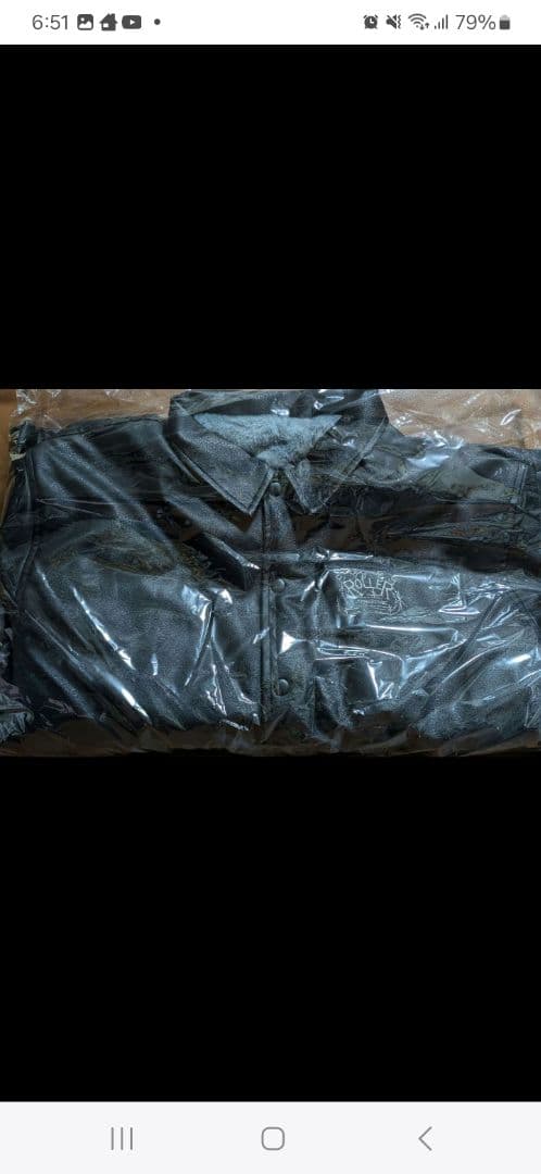 ROLLER FAKE LEATHER COACH JACKET　木村拓哉