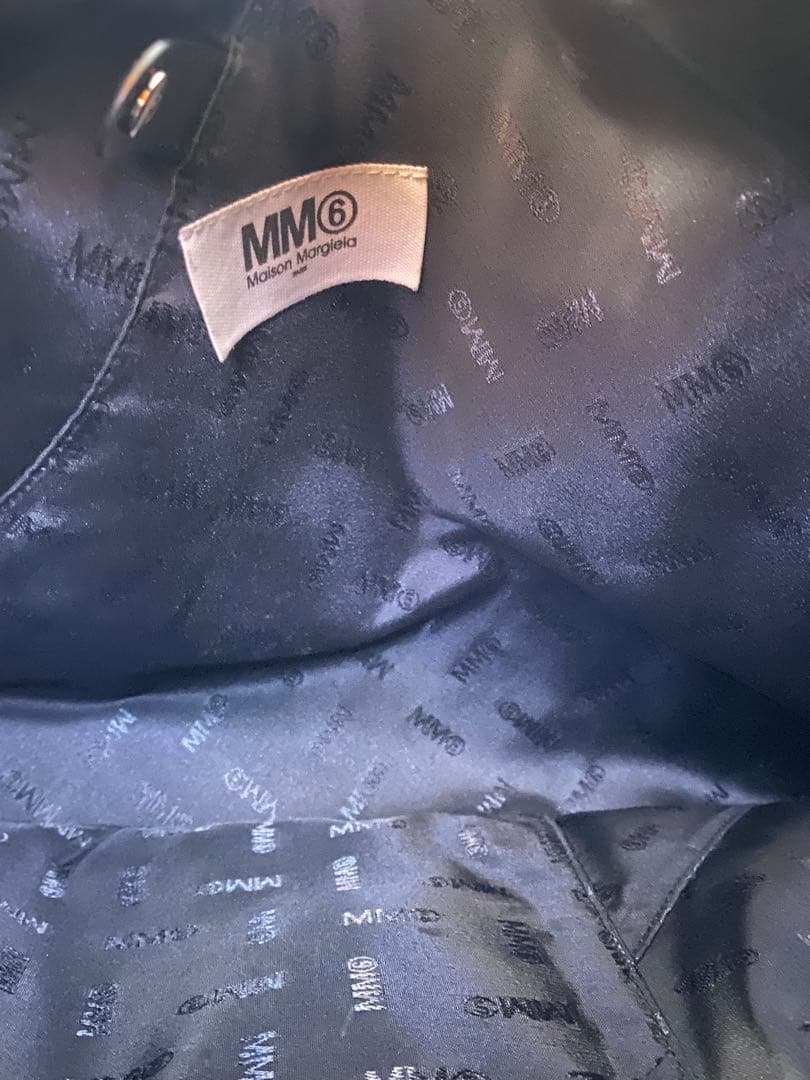 MM6 Maison Margiela フェイクレザー ジャパニーズバッグL
