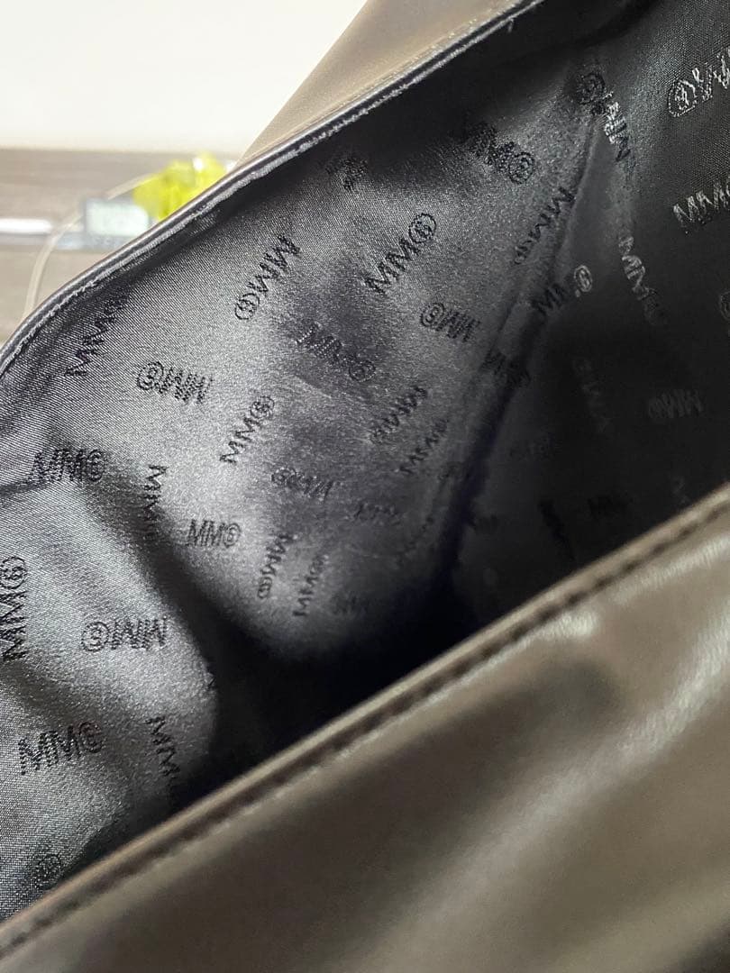 MM6 Maison Margiela フェイクレザー ジャパニーズバッグL