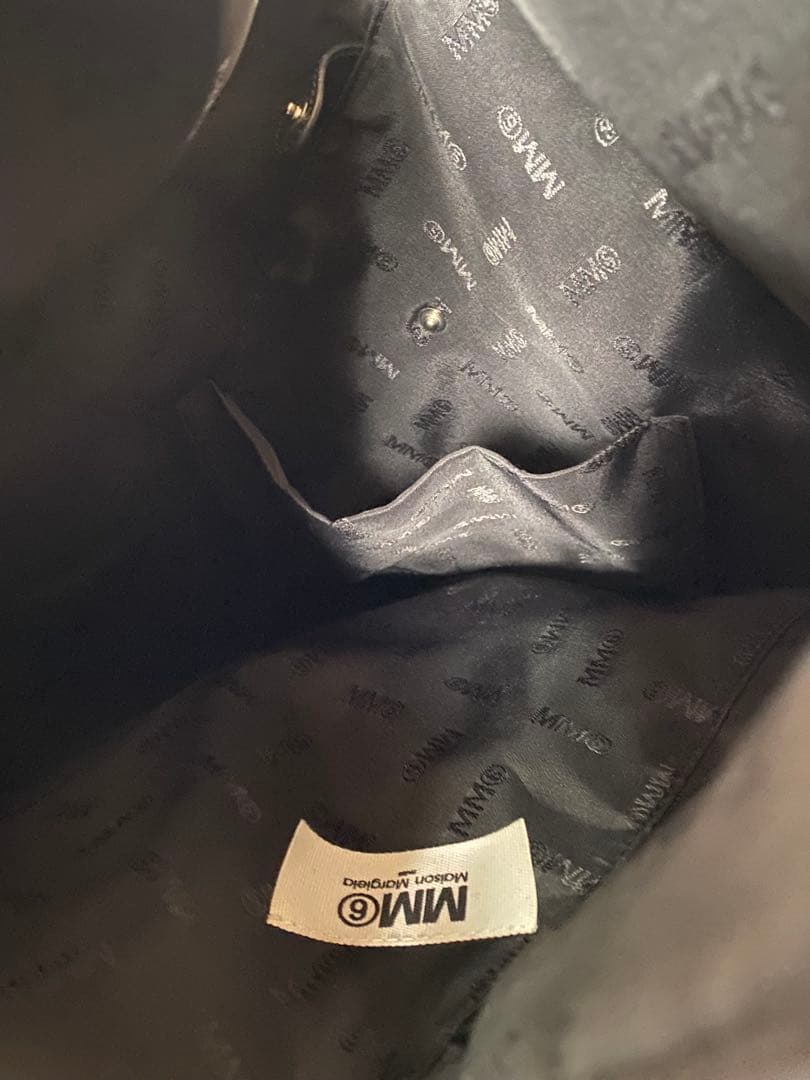 MM6 Maison Margiela フェイクレザー ジャパニーズバッグL