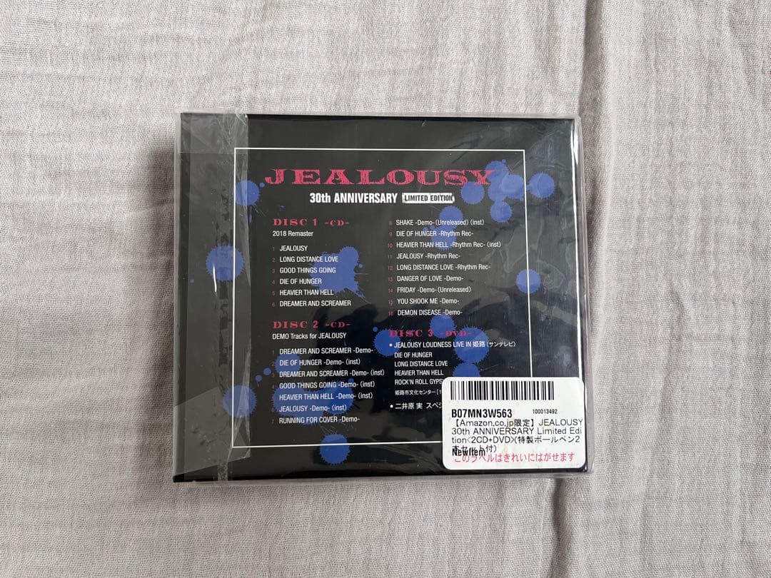 邦楽 LOUDNESS JEALOUSY 30th ANNIVERSARY