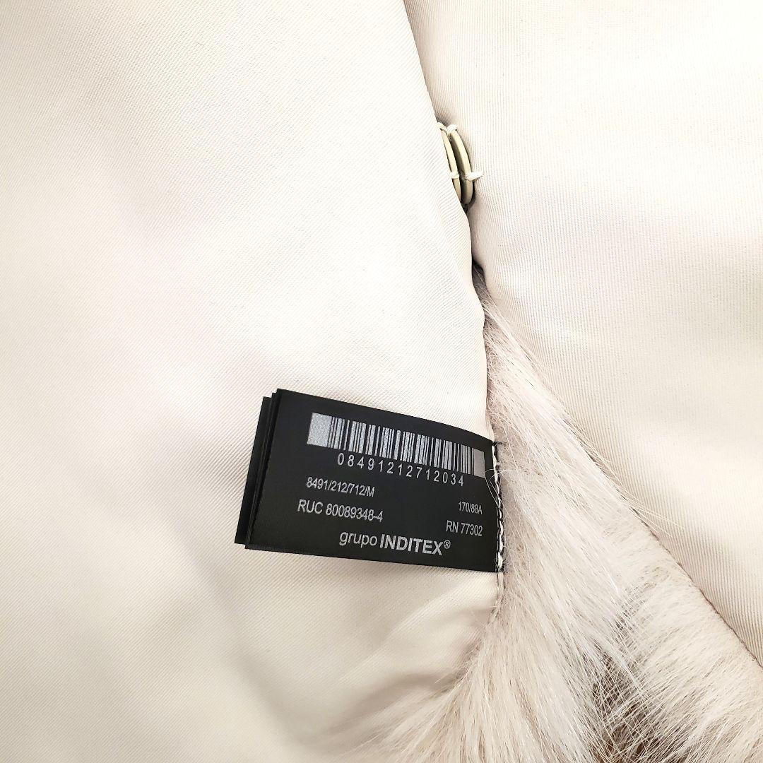 ZARA フェイクファーベスト　タグ付き新品15000円くらい