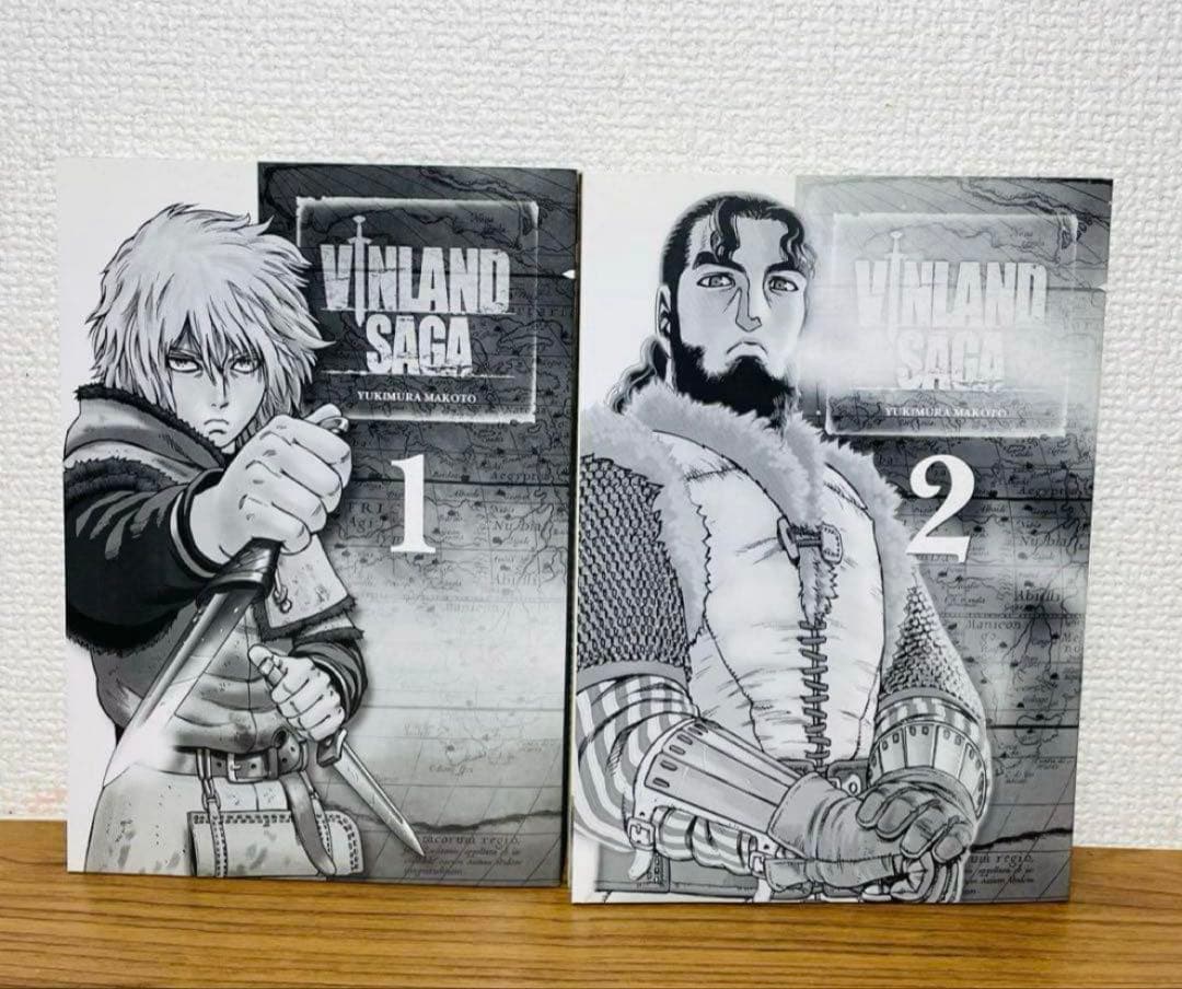 【初版•帯付き】 ヴィンランド・サガ 1巻 2巻 マガジン版 アフタヌーン版