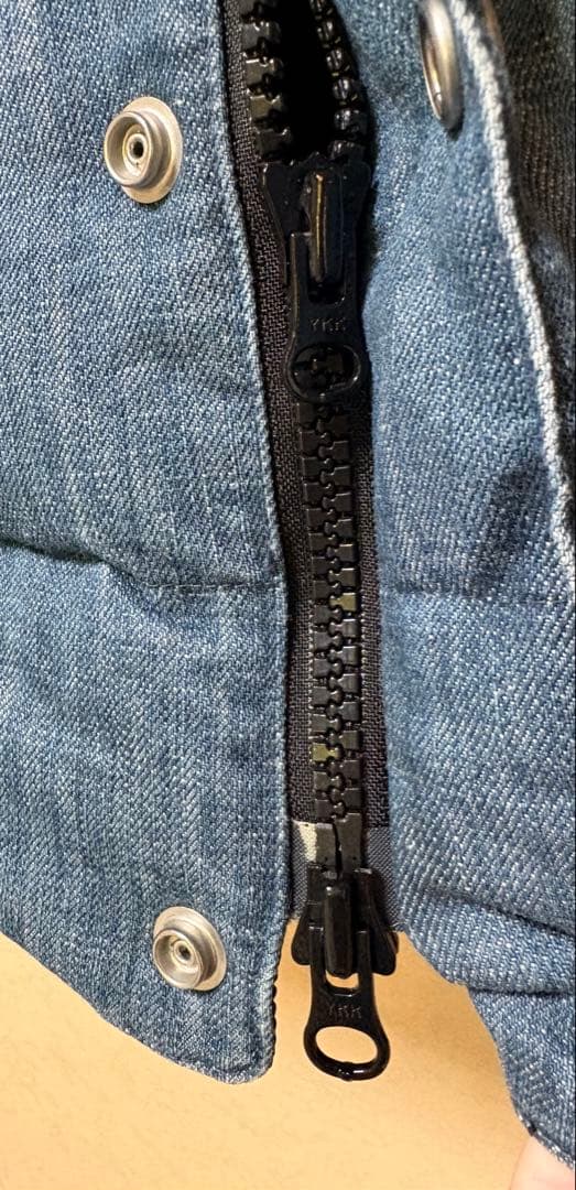 EVISU デニムダウンベスト　38
