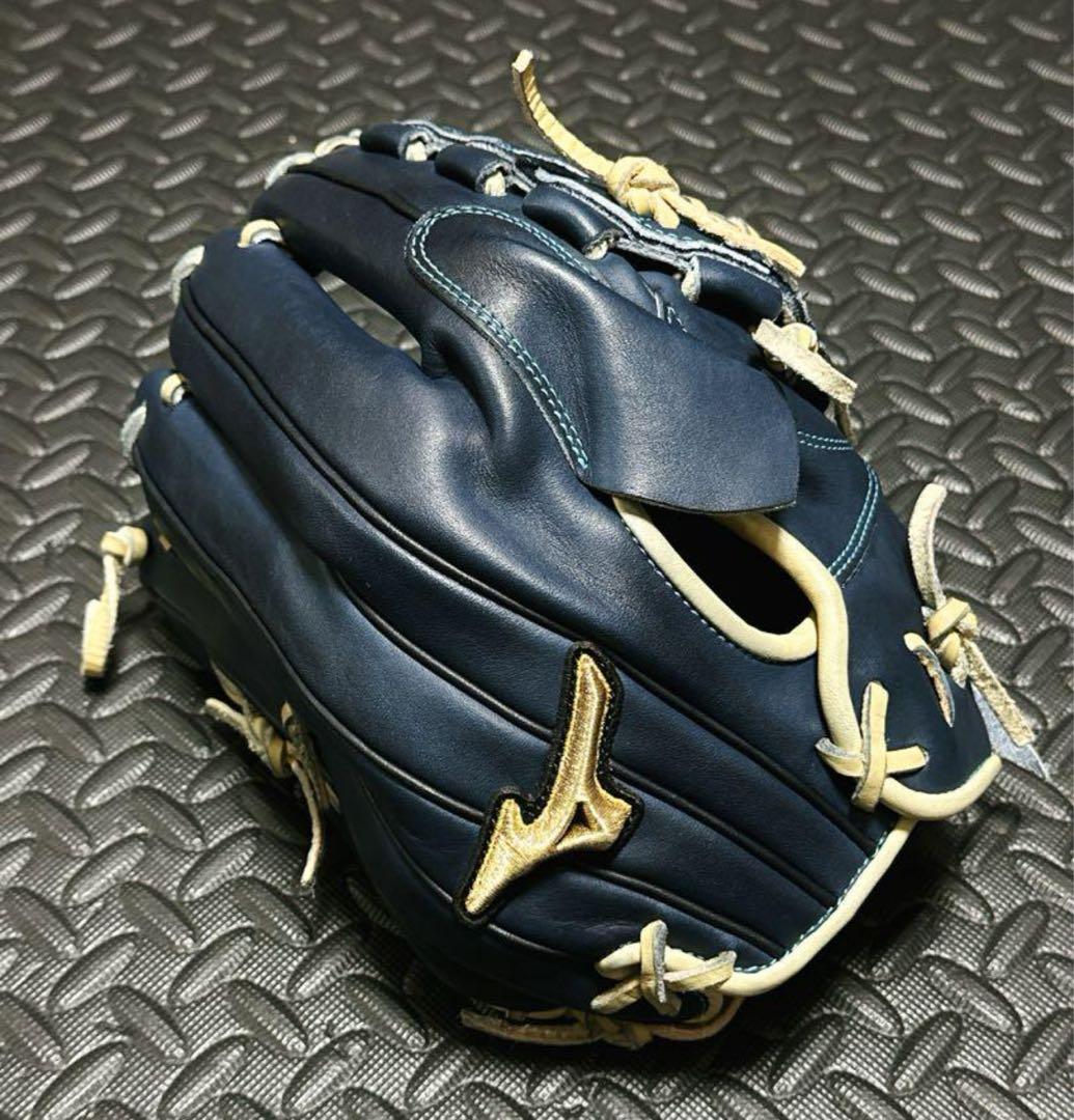 Mizuno Global Elite グローブ ネイビー