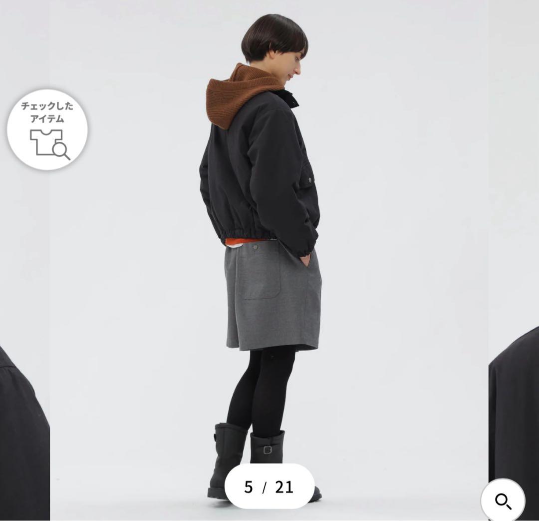 【試着のみ】MHL KNITTED HOOD