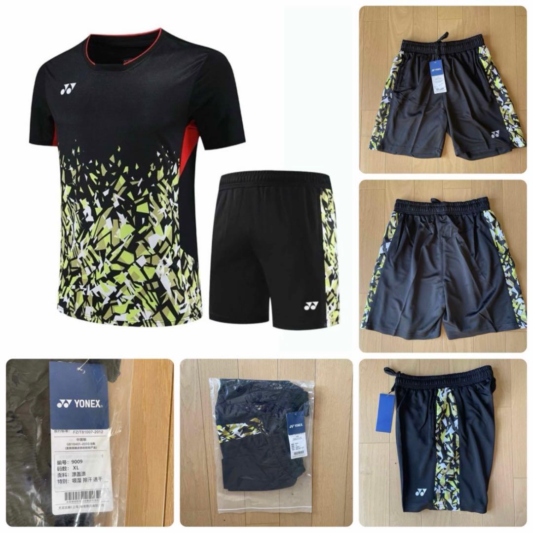 ヨネックスYONEX バドミントン　日本代表モデルゲームウェア上下セット新品XL