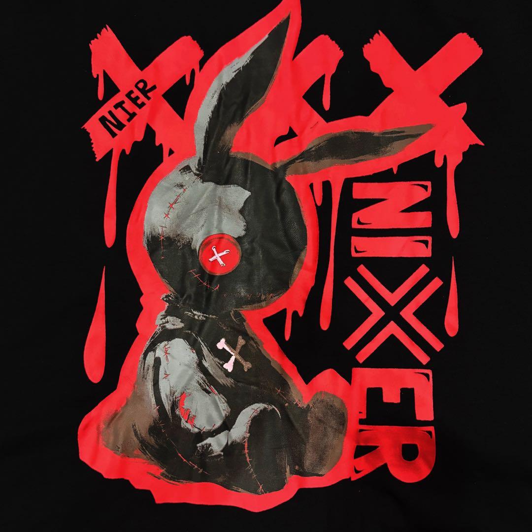 2WAY猫耳着物袖PARKA《NIER BUNNY》