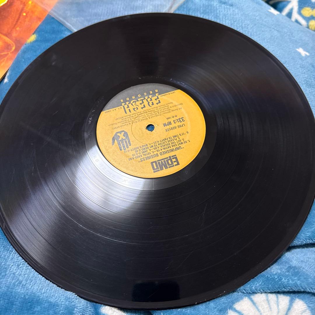 EPMD UNFINISHED BUSINESS レコード