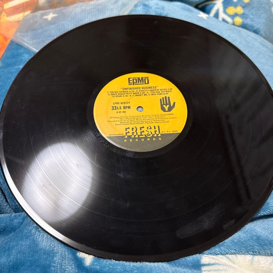 EPMD UNFINISHED BUSINESS レコード