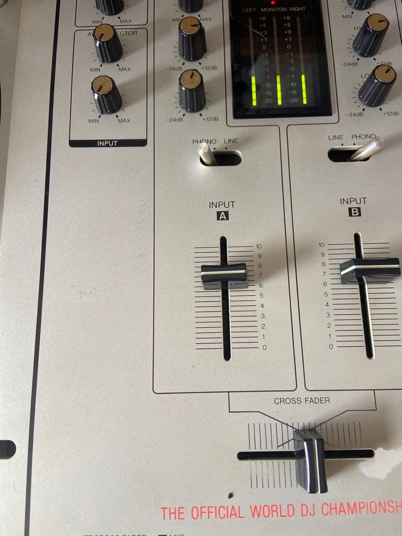 整備済み　Technics sh-ex1200DJミキサー