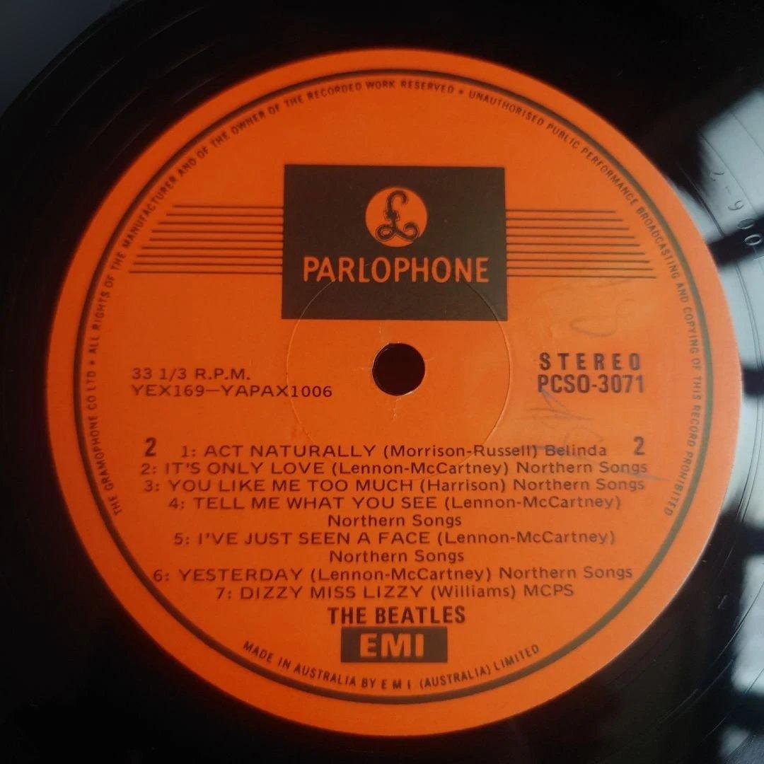 オーストラリア盤THE BEATLES HELP! LPレコード