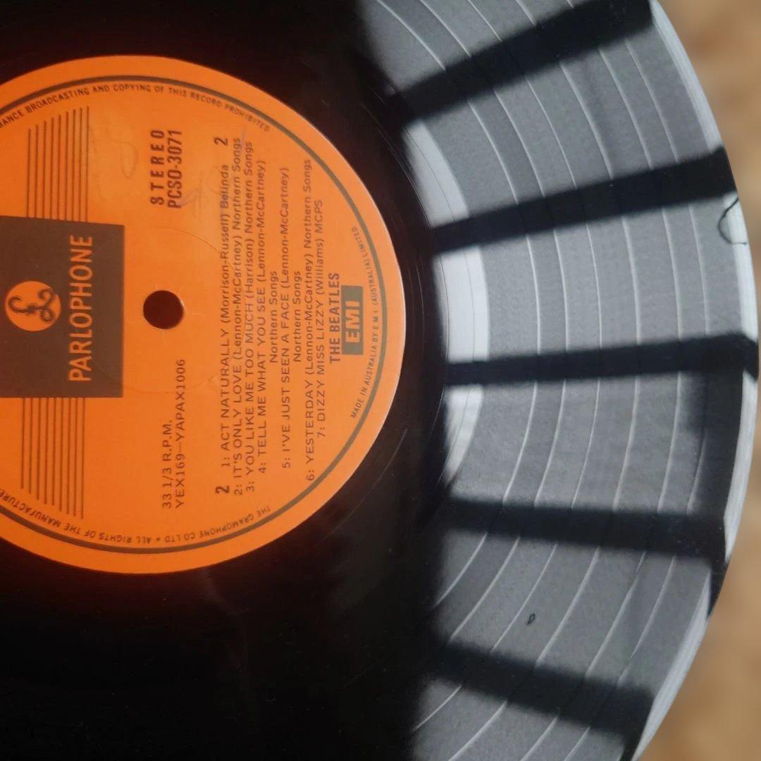 オーストラリア盤THE BEATLES HELP! LPレコード