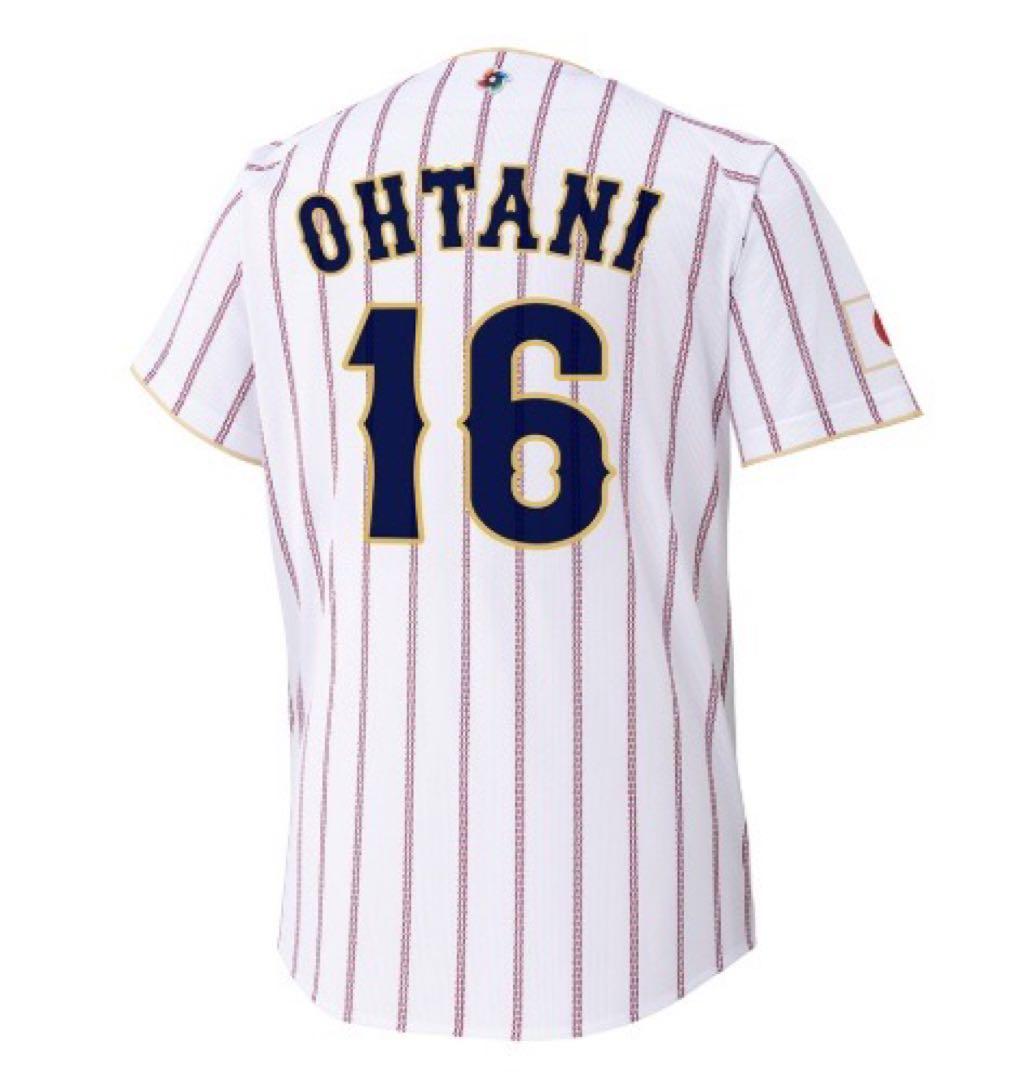 【新品】WBC 侍ジャパン 大谷 翔平 レプリカユニフォーム(ホーム) Lサイズ