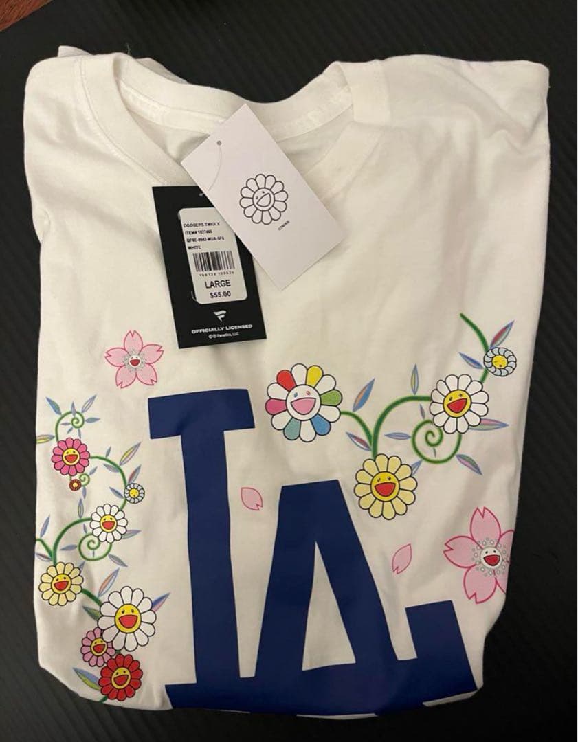 新作 日本未発売 村上隆 × ロサンゼルス・ドジャース コラボTシャツ