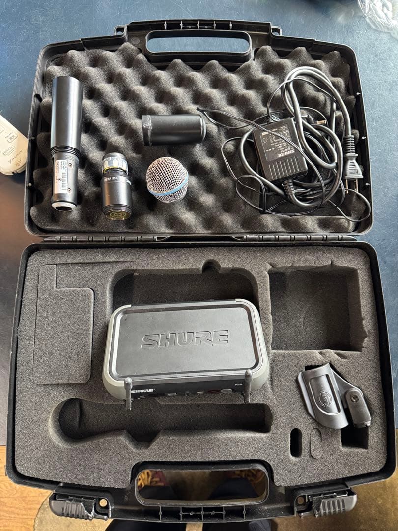 専用SHURE ワイヤレスシステム PGX2/BETA58A ボーカルマイク