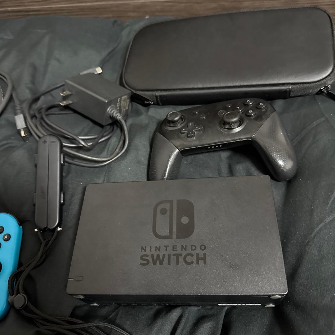 Nintendo Switch 赤/青 本体 プロコン付き