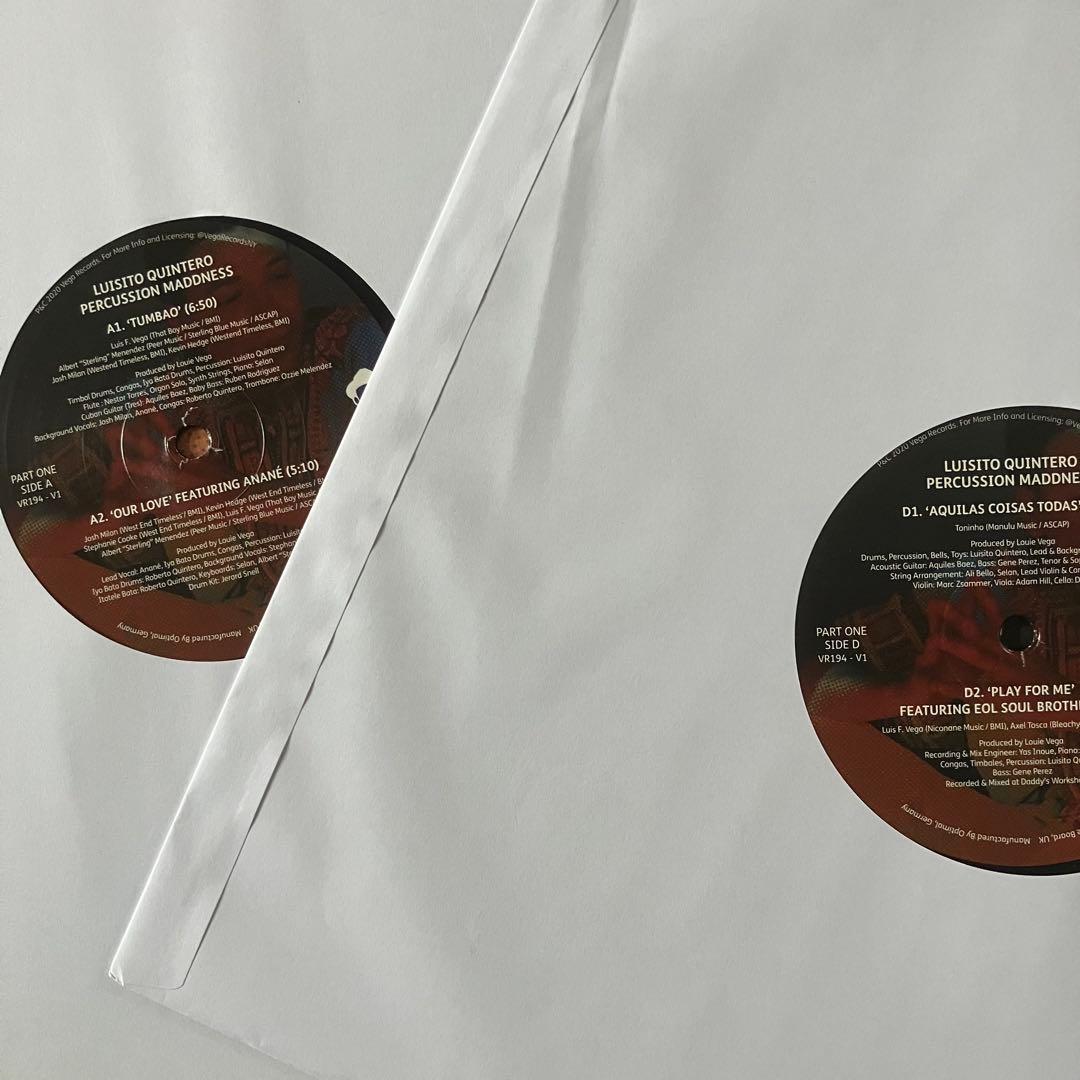 洋楽 LOUIE VEGA PRESENT. LUISITO QUINTERO 2LP