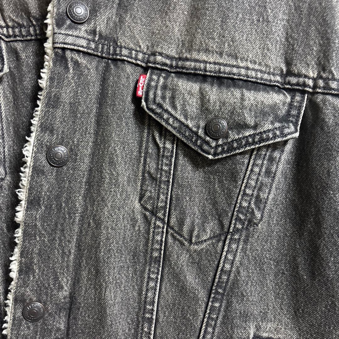 LEVI’S デニム ボアジャケット サイズL