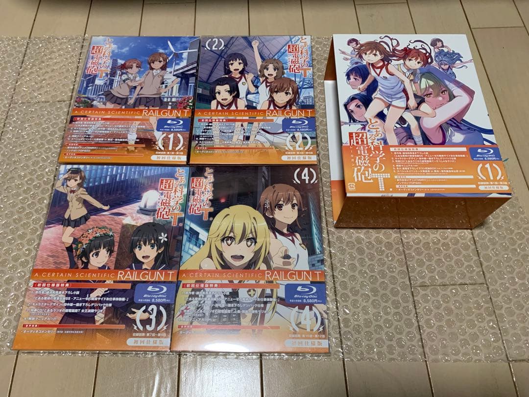 とある科学の超電磁砲(レールガン)T Blu-ray全8巻セット