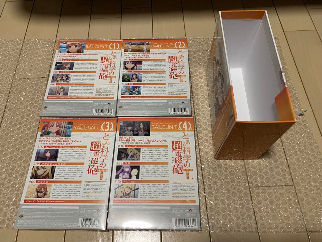 とある科学の超電磁砲(レールガン)T Blu-ray全8巻セット