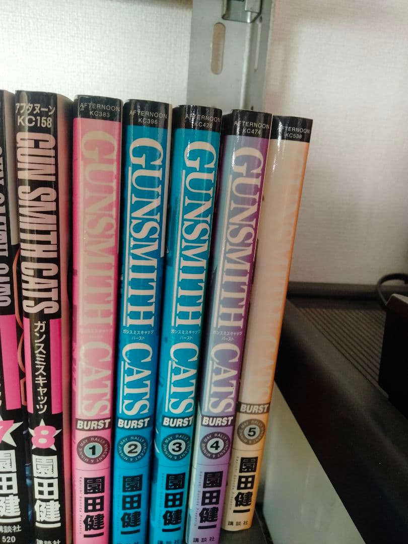 GUNSMITH CATS、 BURST 全巻セット