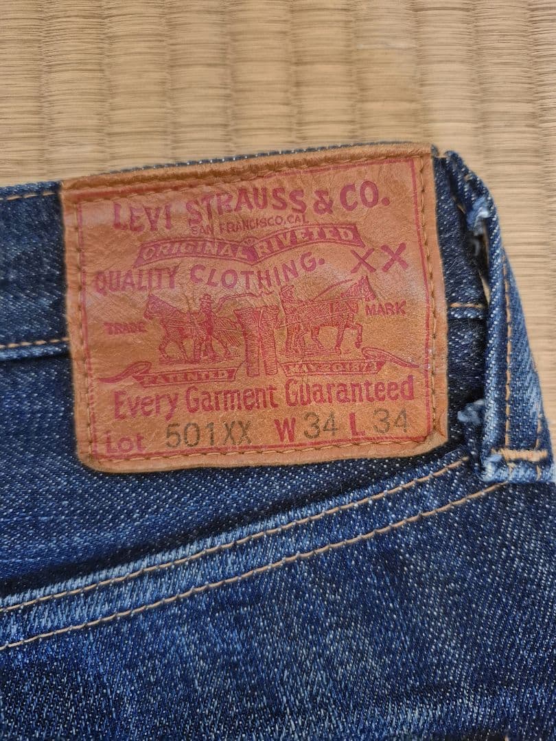 リーバイス LVC 47501XX 日本製 W34 濃紺