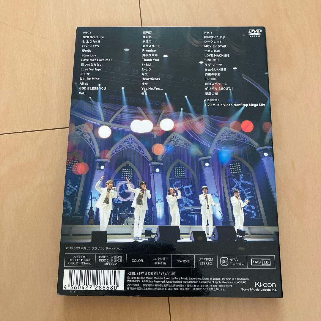 【即購入ok!!】ゴスペラーズ坂ツアー2014～2015 2枚組DVD