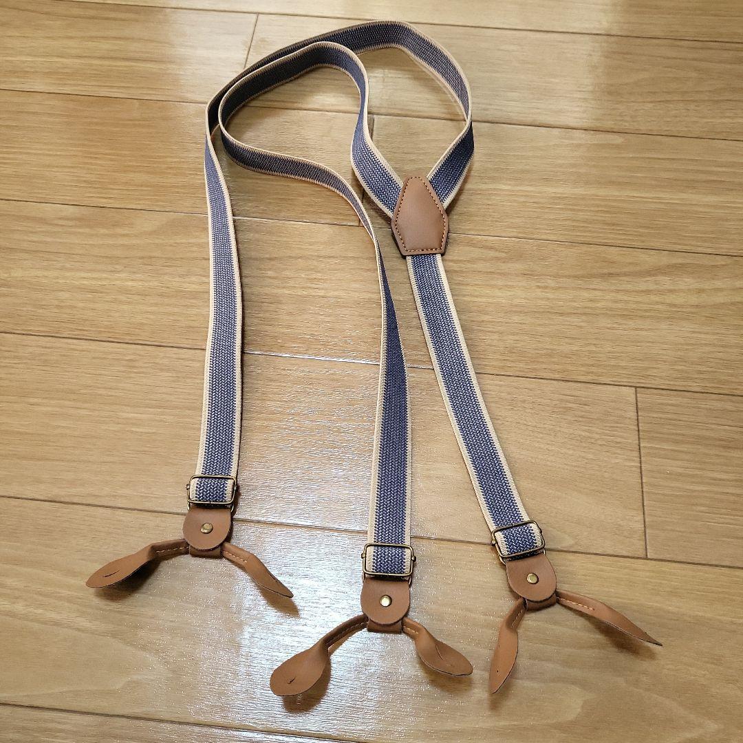 レトロパンツ ヴィンテージ サスペンダー2色付き