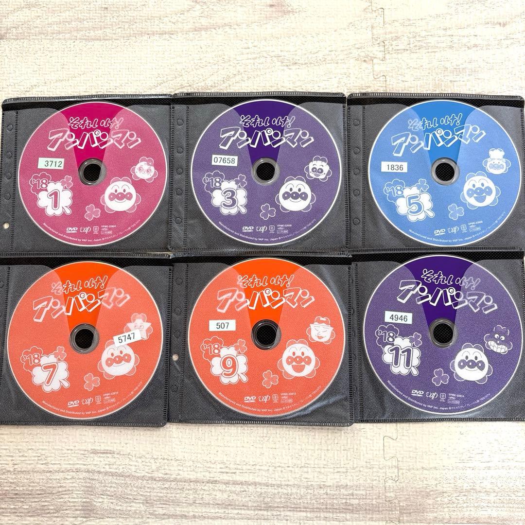 アンパンマン　TVシリーズ　'18 DVD 1-12巻　全巻セット