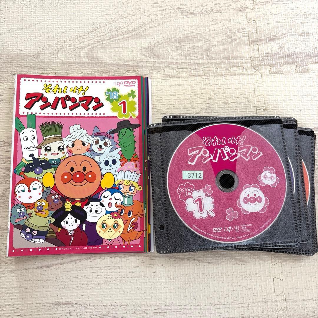 アンパンマン　TVシリーズ　'18 DVD 1-12巻　全巻セット