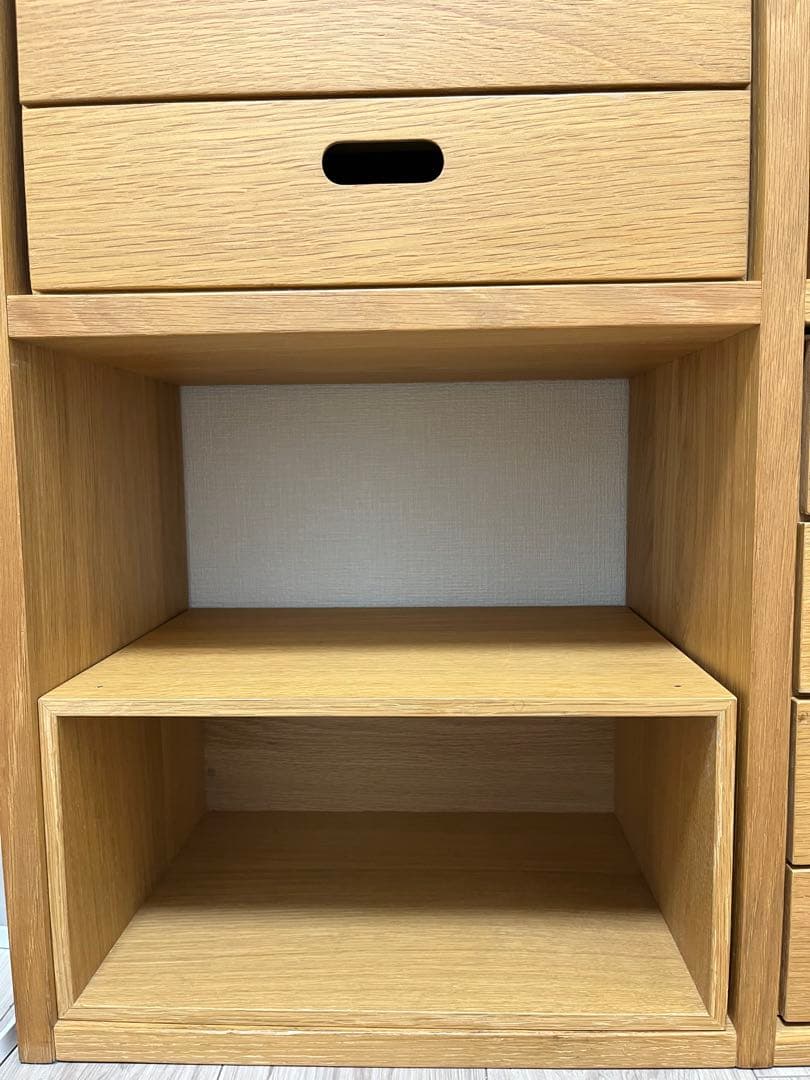無印良品　スタッキングシェルフ　引出し