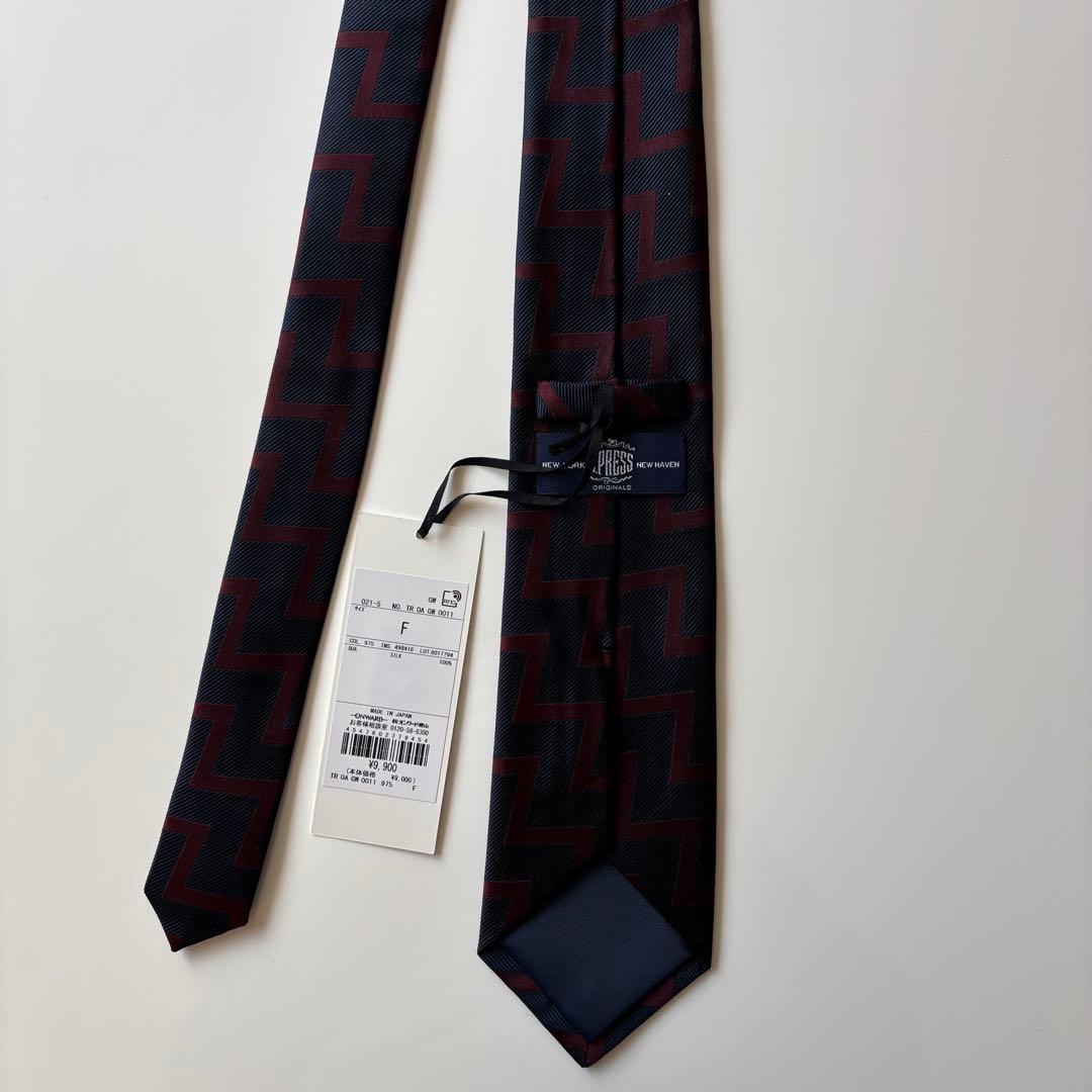 【新品】J.PRESS ジグザグ ネクタイ