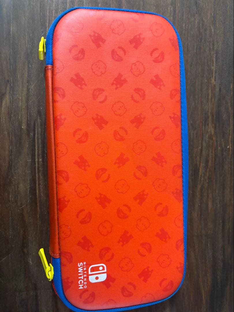 【美品】Nintendo Switch 本体 マリオレッド×ブルーセット