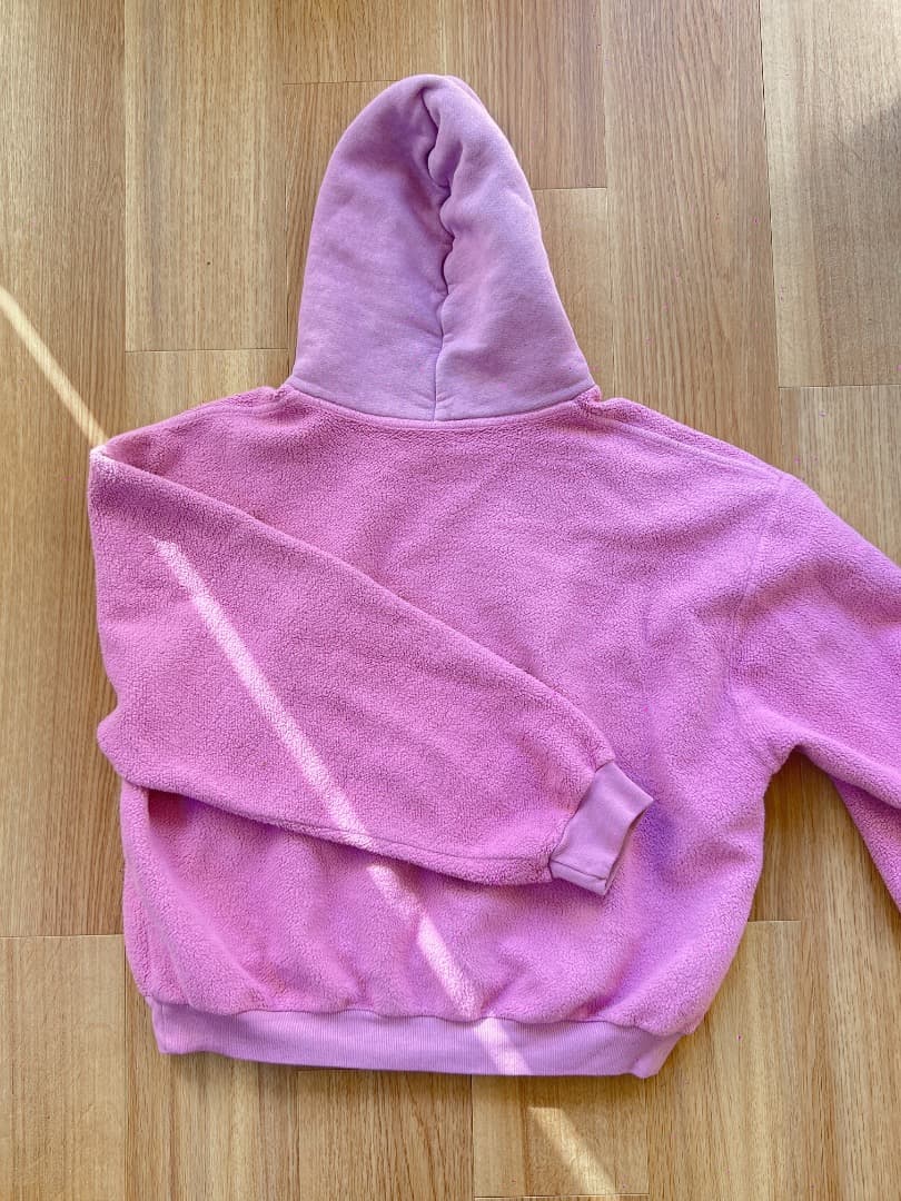 SKYLRK REVERSE HOODIE PINK サイズS