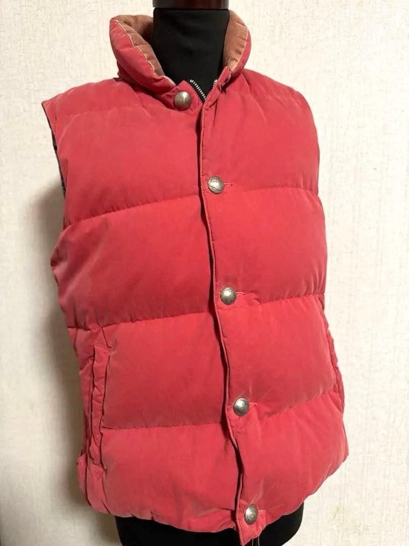 REMI RELIEF レミリーフ　ダウンベスト　レッド　S