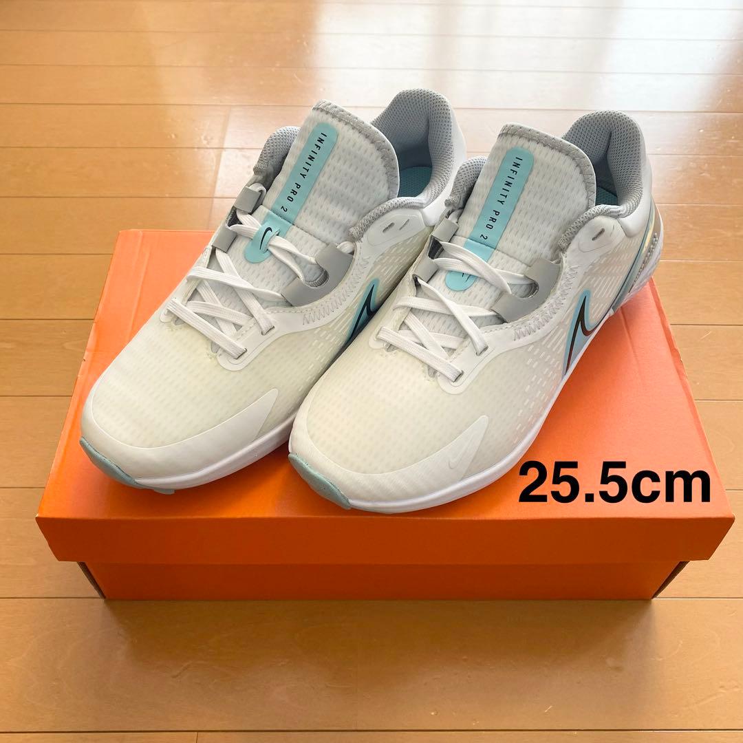 ナイキ インフィニティ PRO 2 ワイド　ゴルフシューズ 25.5cm