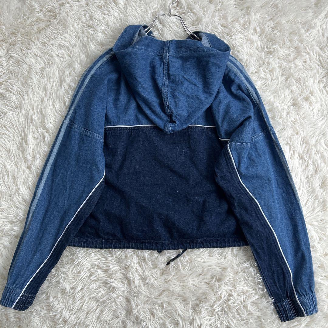 【XL】完売品　adidas originals デニムパーカー ジェニー着用