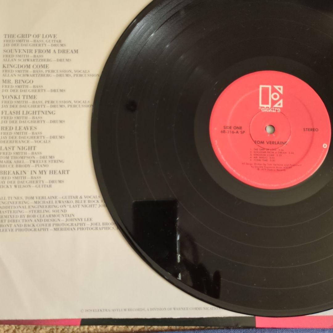 TOM VERLAINE / トム・ヴァーレイン レコード 2枚