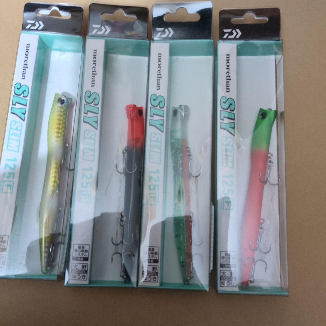 DAIWA モアザンSly Slim 125F ルアー 4個セット
