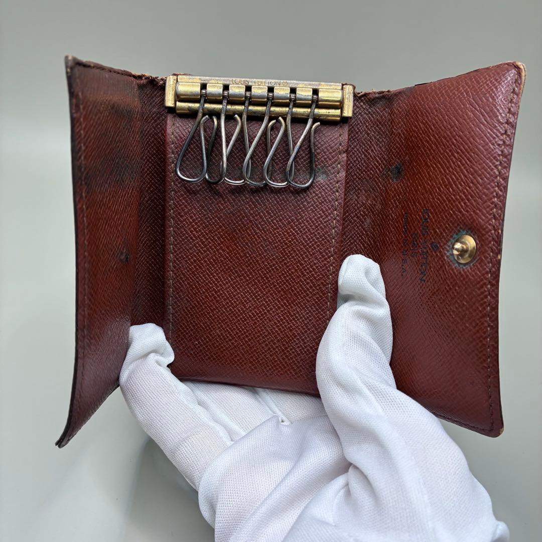 ルイヴィトンLOUIS VUITTON財布大小キーホルダー4点まとめ売り中古品