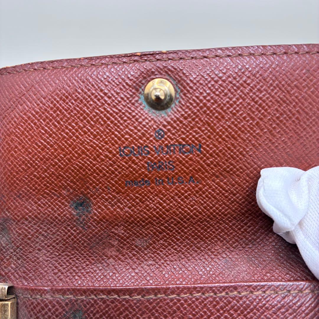 ルイヴィトンLOUIS VUITTON財布大小キーホルダー4点まとめ売り中古品