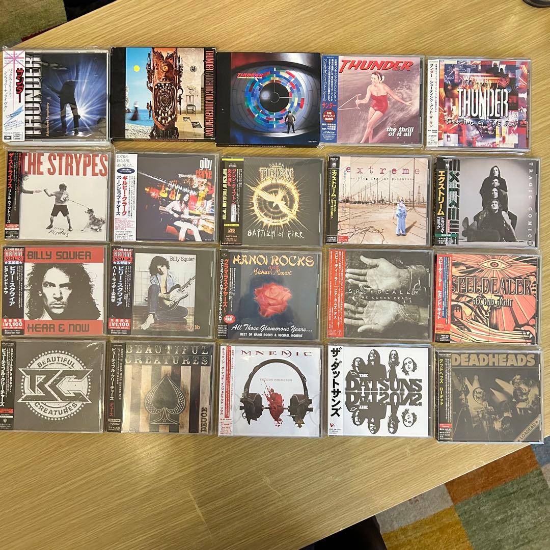 ハードロック系多め 日本盤帯付CD20枚セット